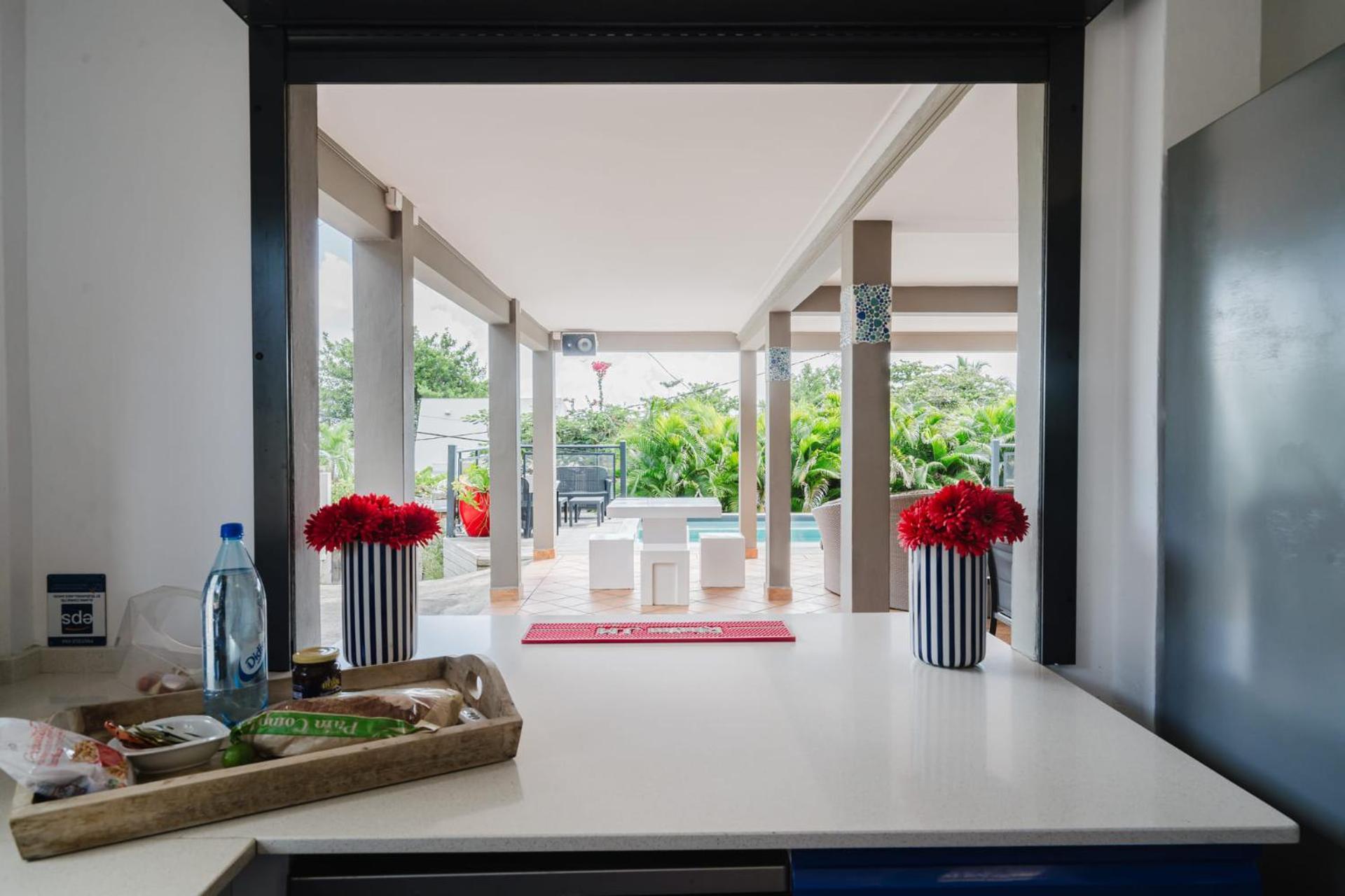 Villa Kaléna : 4 ch, plage à 50m, vue mer Le Diamant Esterno foto
