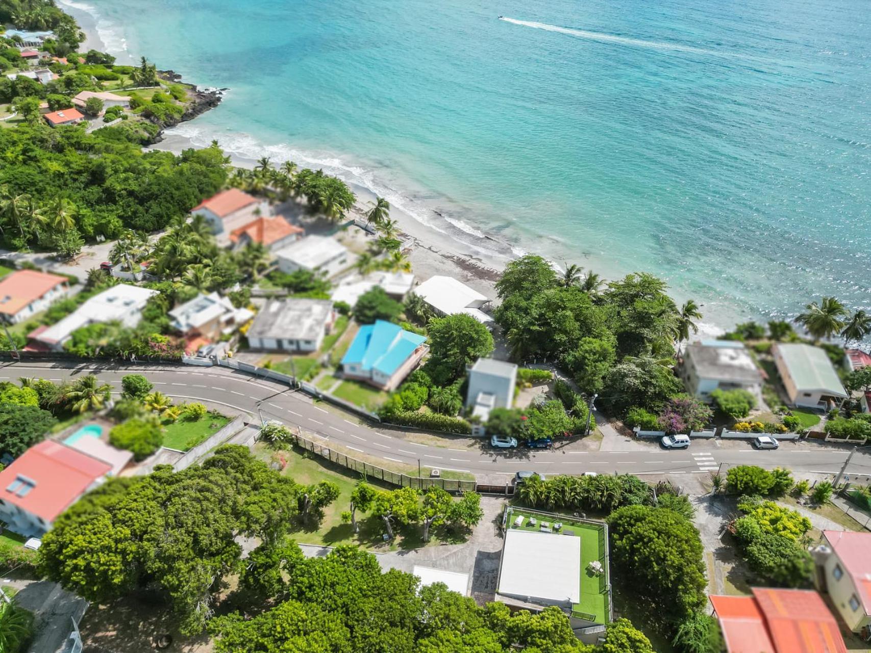 Villa Kaléna : 4 ch, plage à 50m, vue mer Le Diamant Esterno foto