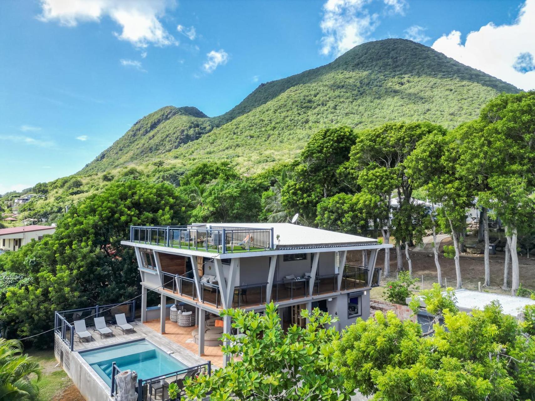 Villa Kaléna : 4 ch, plage à 50m, vue mer Le Diamant Esterno foto