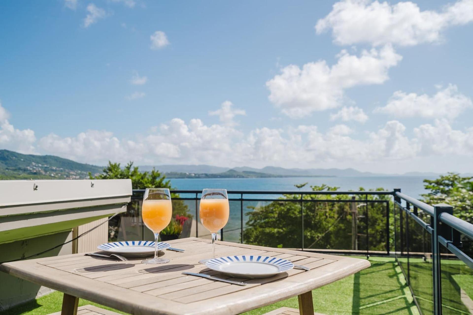 Villa Kaléna : 4 ch, plage à 50m, vue mer Le Diamant Esterno foto