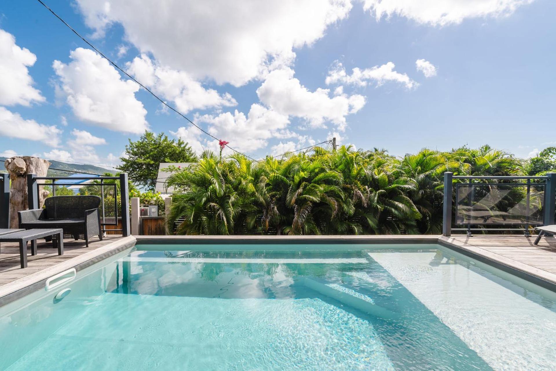 Villa Kaléna : 4 ch, plage à 50m, vue mer Le Diamant Esterno foto