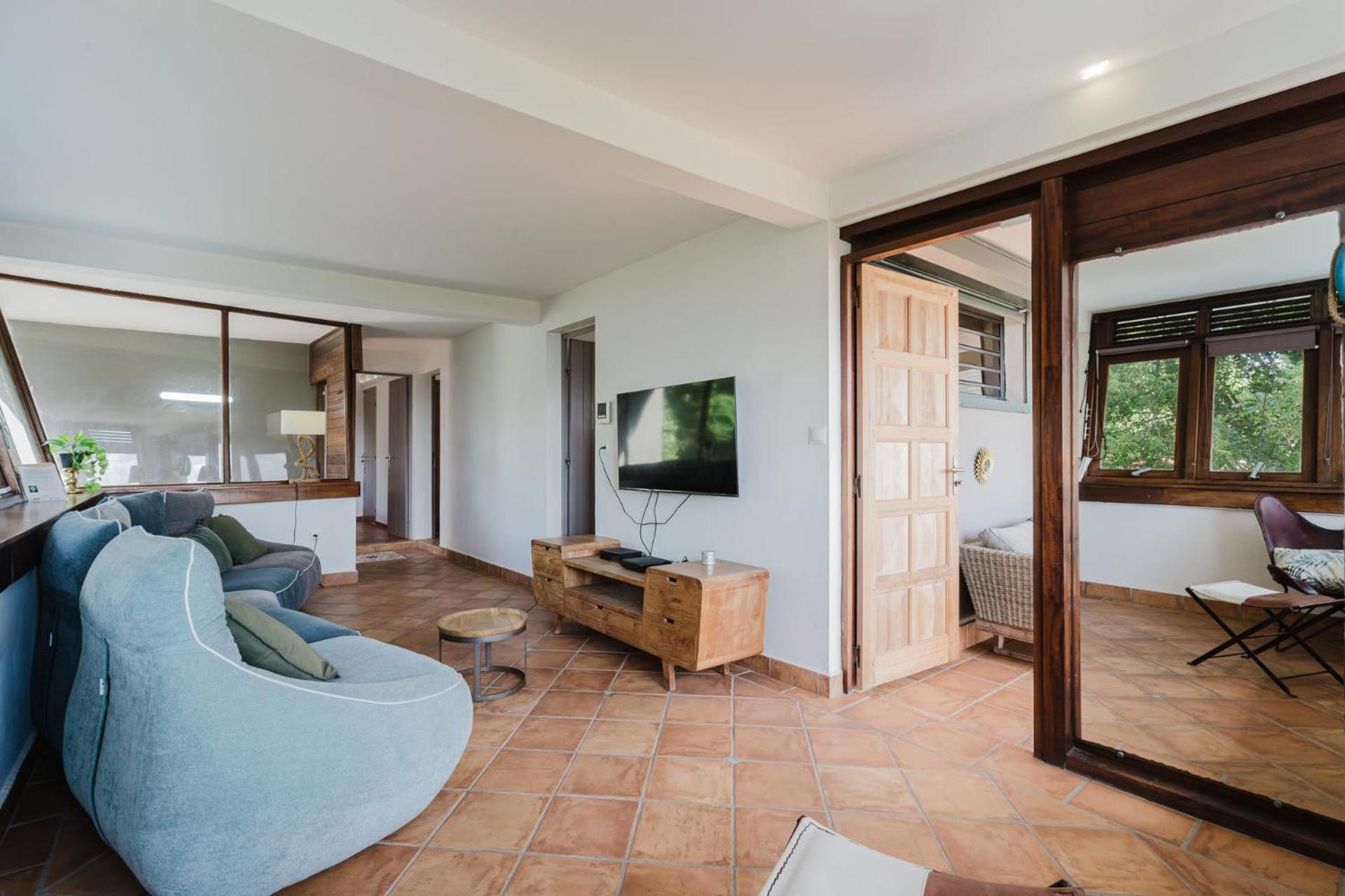Villa Kaléna : 4 ch, plage à 50m, vue mer Le Diamant Esterno foto